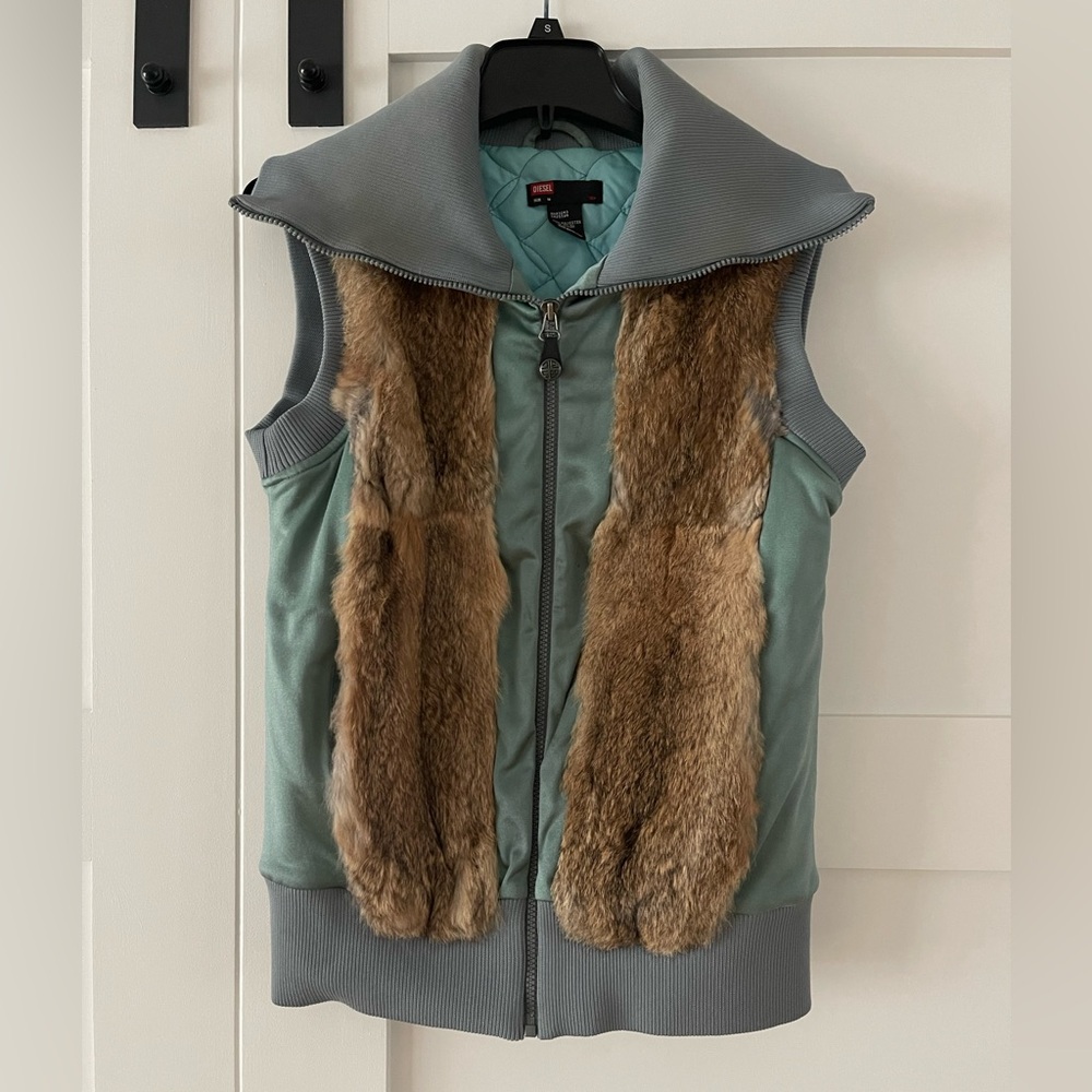 Diesel Genuine Fur Vest